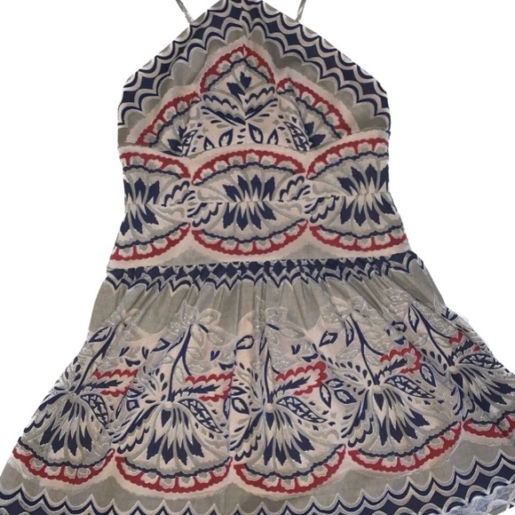 BCBG-MaxAzria Fleur Drop Waist Dress Size 10 - Picture 3 of 8